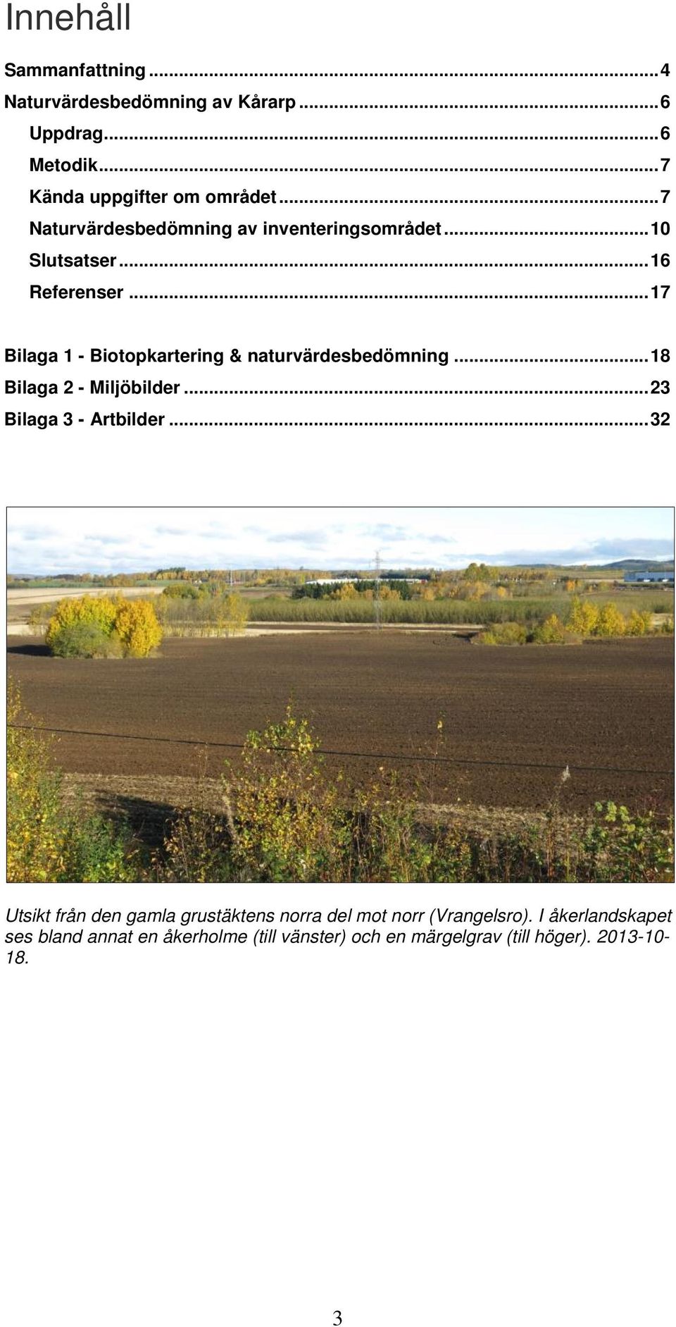 .. 17 Bilaga 1 - Biotopkartering & naturvärdesbedömning... 18 Bilaga 2 - Miljöbilder... 23 Bilaga 3 - Artbilder.