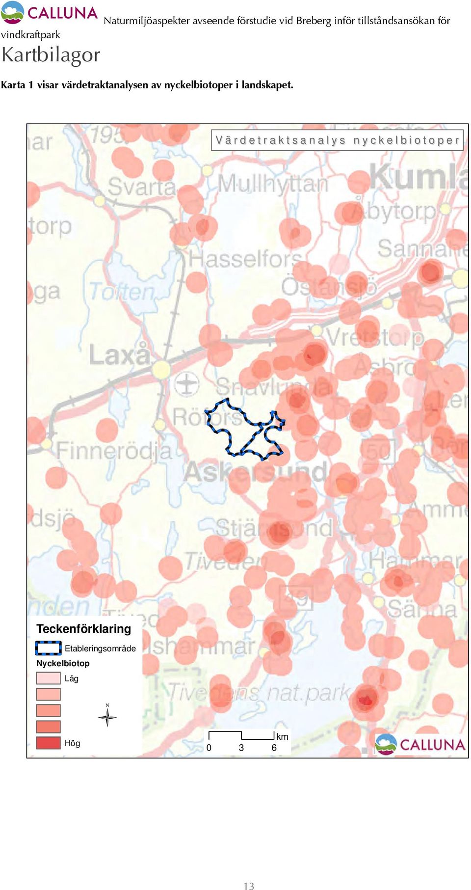 nyckelbiotoper i landskapet.