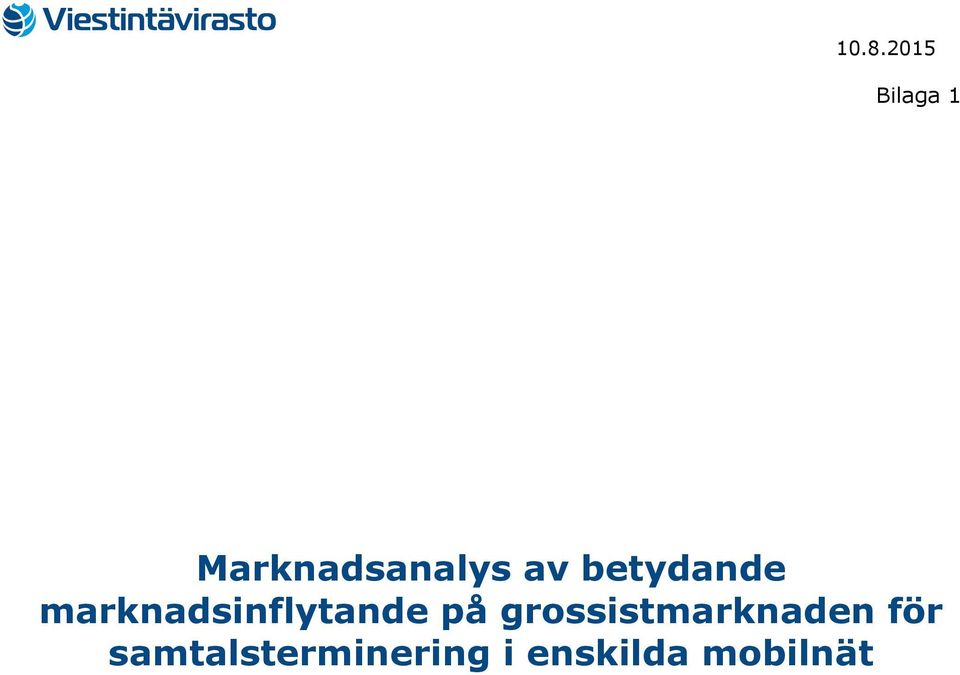 marknadsinflytande på