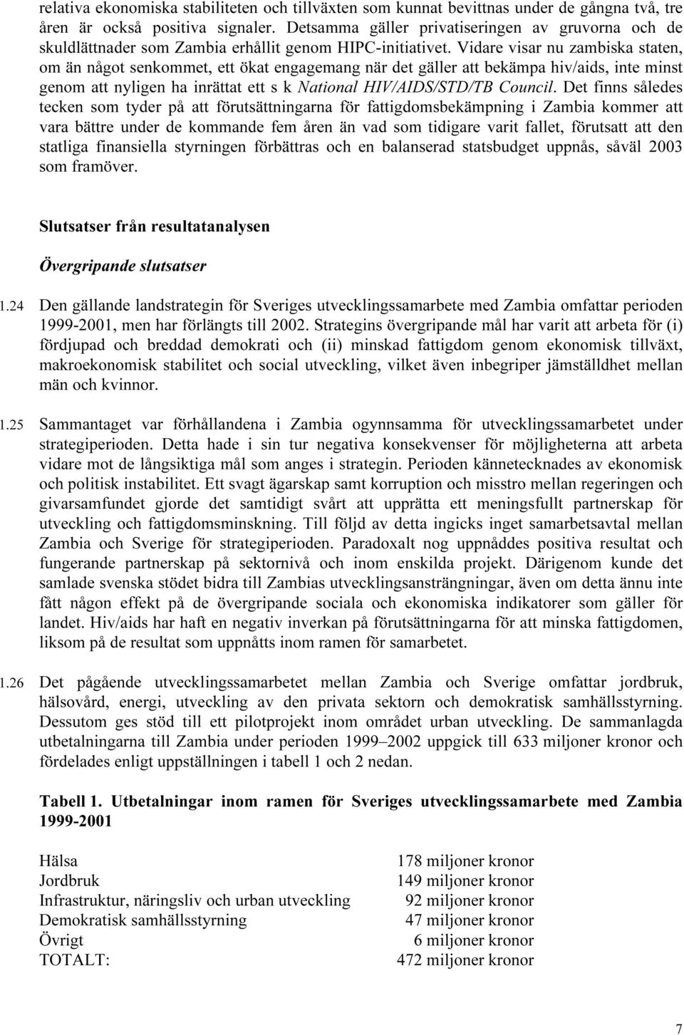 Vidare visar nu zambiska staten, om än något senkommet, ett ökat engagemang när det gäller att bekämpa hiv/aids, inte minst genom att nyligen ha inrättat ett s k National HIV/AIDS/STD/TB Council.