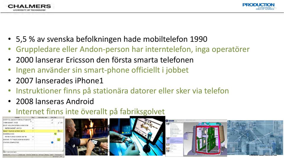 sin smart-phone officiellt i jobbet 2007 lanserades iphone1 Instruktioner finns på stationära