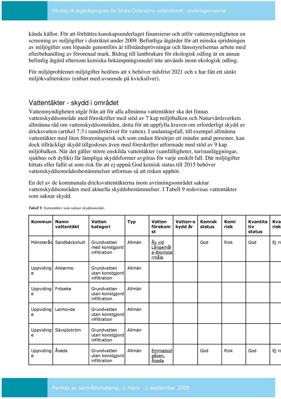 Bidrag till lantbrukare för ekologisk odling är en annan befintlig åtgärd eftersom kemiska bekämpningsmedel inte används inom ekologisk odling.