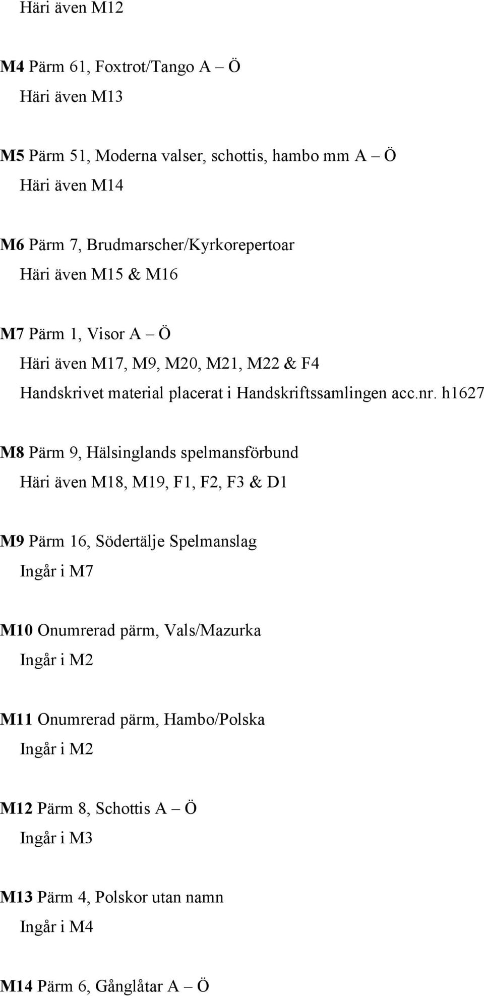 Handskriftssamlingen acc.nr.