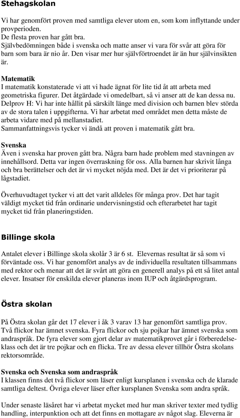 I matematik konstaterade vi att vi hade ägnat för lite tid åt att arbeta med geometriska figurer. Det åtgärdade vi omedelbart, så vi anser att de kan dessa nu.