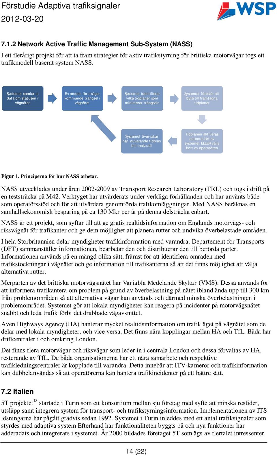framtagna tidplaner Systemet övervakar när nuvarande tidplan blir inaktuell Tidplanen aktiveras automatiskt av systemet ELLER väljs bort av operatören Figur 1. Principerna för hur NASS arbetar.