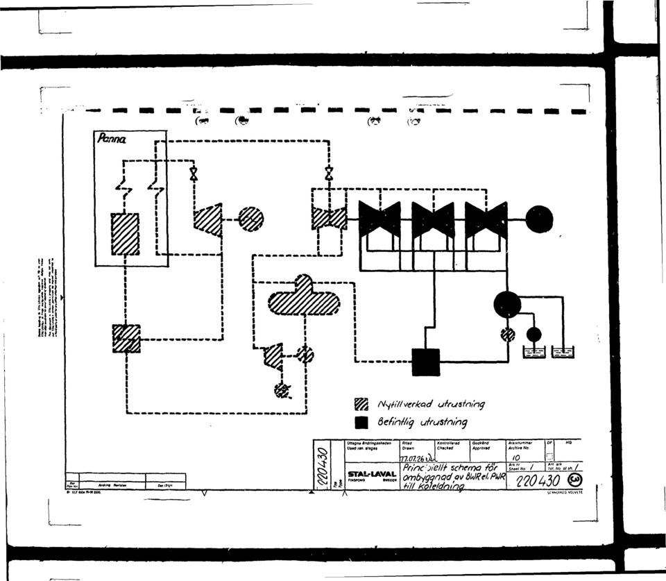 2éCÚ Pr nc 'j/ellt schema /Ô'r ombyggnad av 6MRel, PUR tll