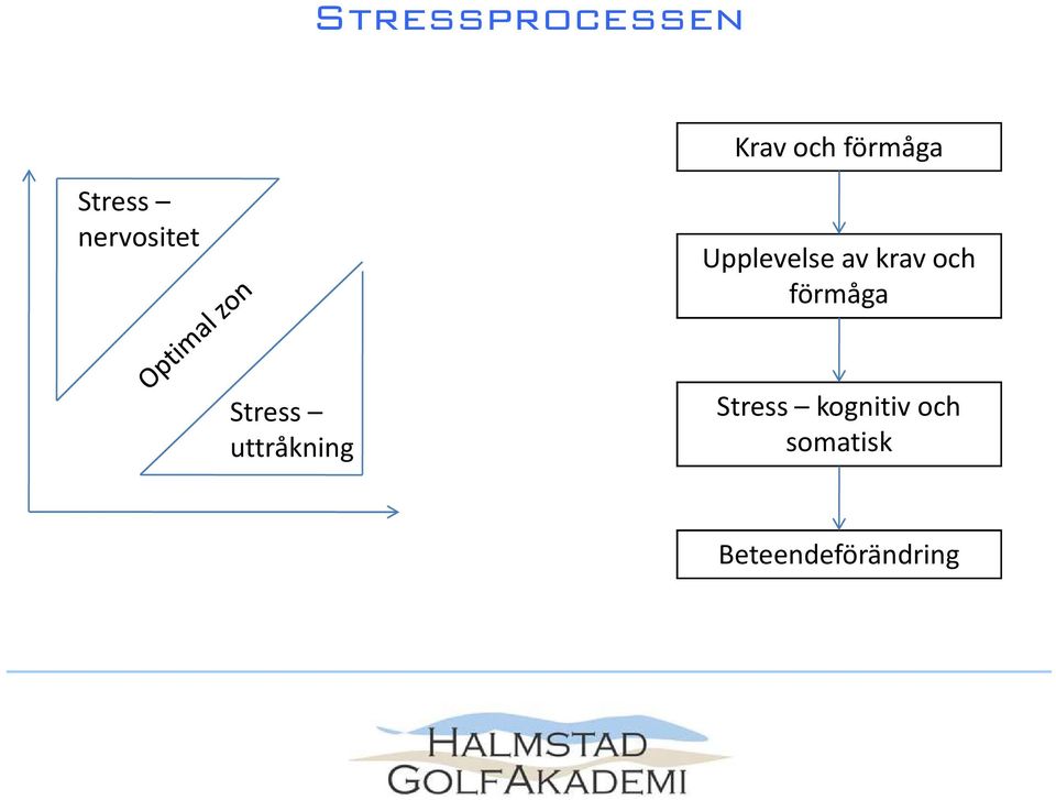 och förmåga Stress uttråkning Stress