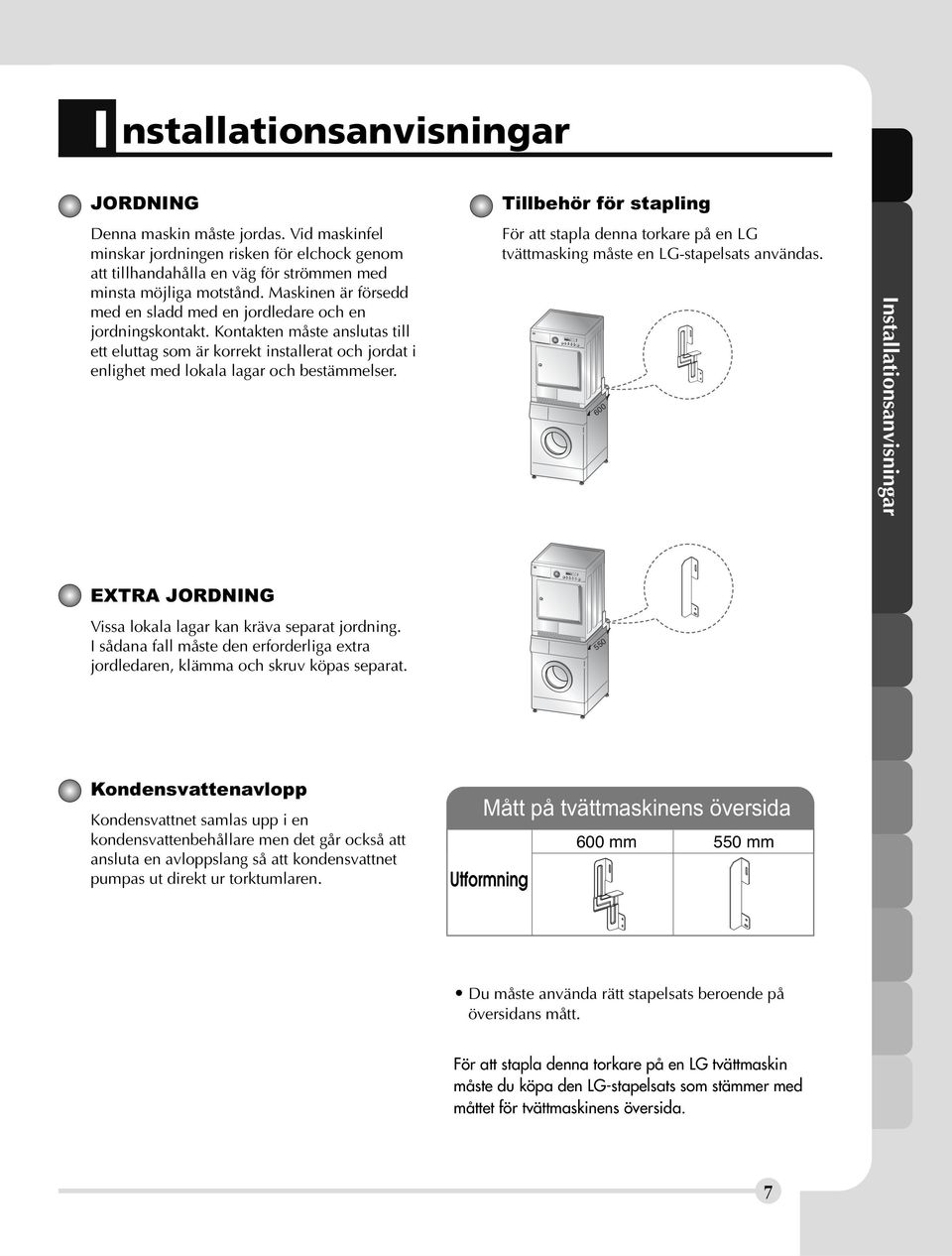 Kontakten måste anslutas till ett eluttag som är korrekt installerat och jordat i enlighet med lokala lagar och bestämmelser.