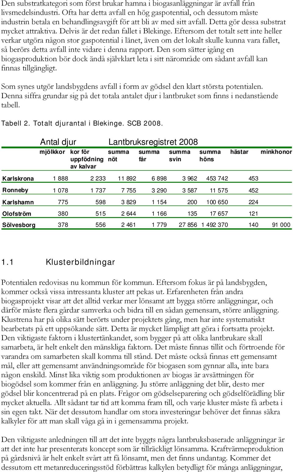 Delvis är det redan fallet i Blekinge.