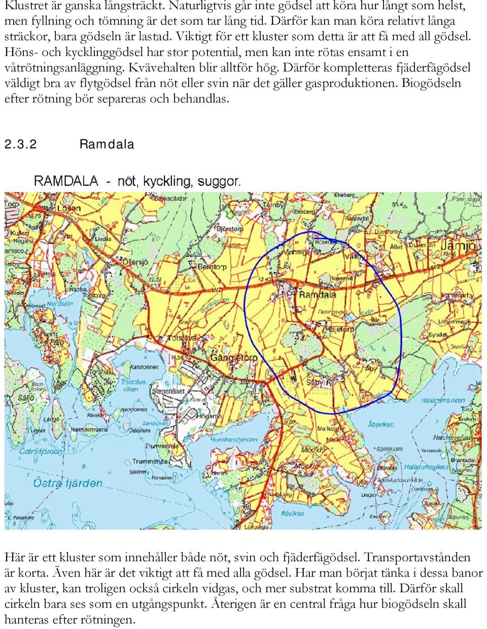 Höns- och kycklinggödsel har stor potential, men kan inte rötas ensamt i en våtrötningsanläggning. Kvävehalten blir alltför hög.