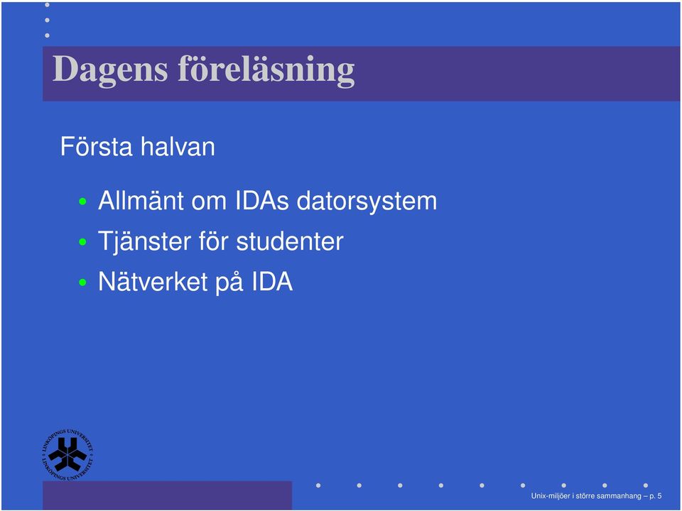 Tjänster för studenter Nätverket