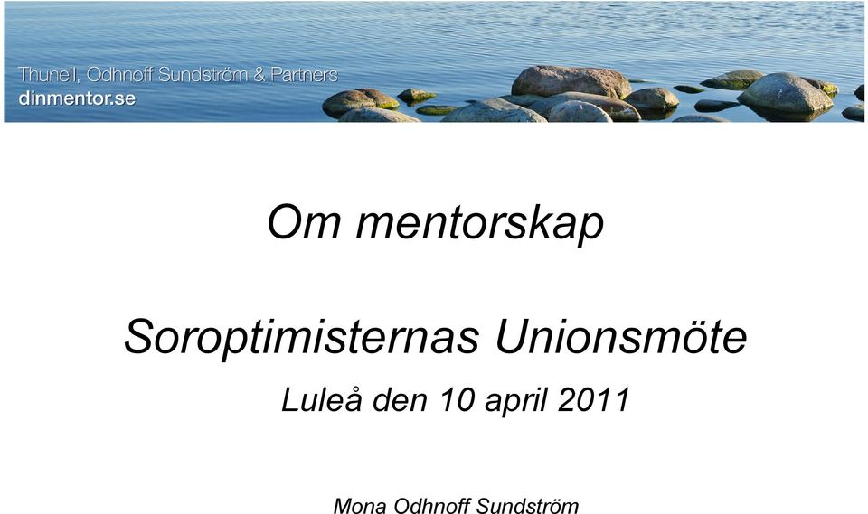 Unionsmöte Luleå den