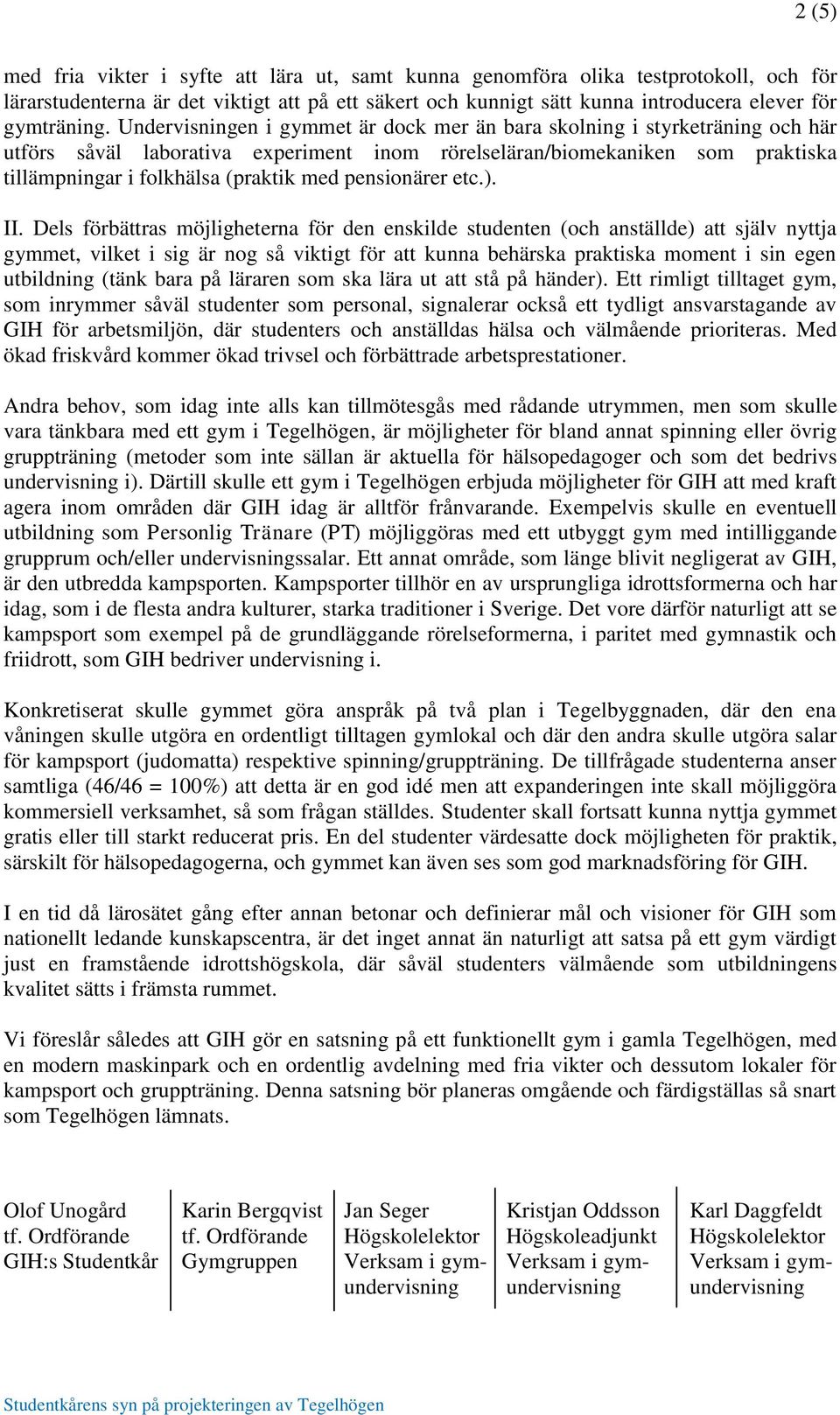 pensionärer etc.). II.