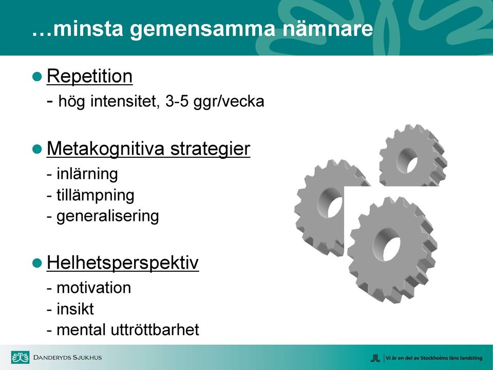 strategier - inlärning - tillämpning -