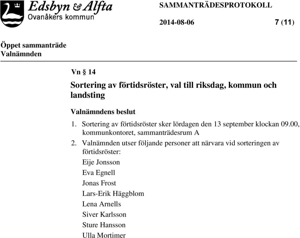 00, kommunkontoret, sammanträdesrum A 2.