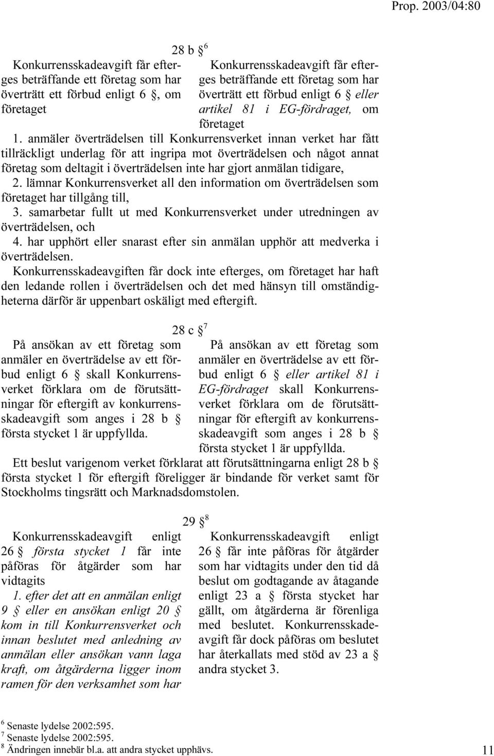 anmäler överträdelsen till Konkurrensverket innan verket har fått tillräckligt underlag för att ingripa mot överträdelsen och något annat företag som deltagit i överträdelsen inte har gjort anmälan