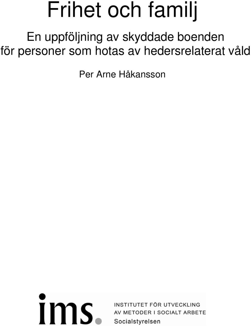 boenden för personer som