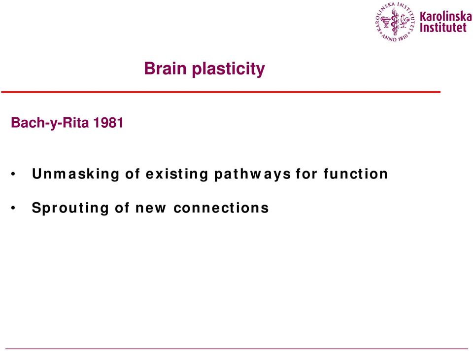 of existing pathways for