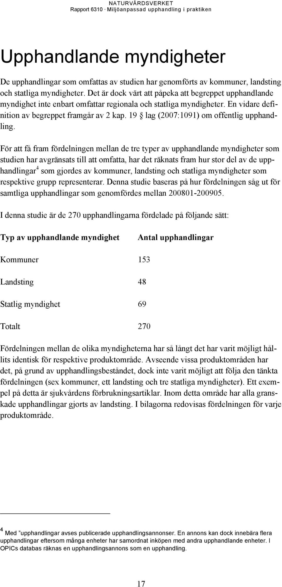 19 lag (2007:1091) om offentlig upphandling.