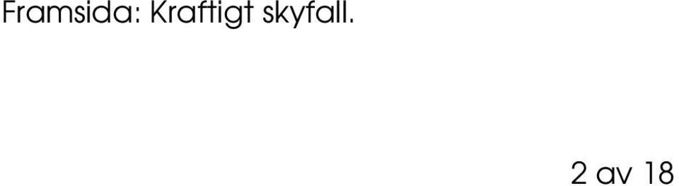 skyfall.