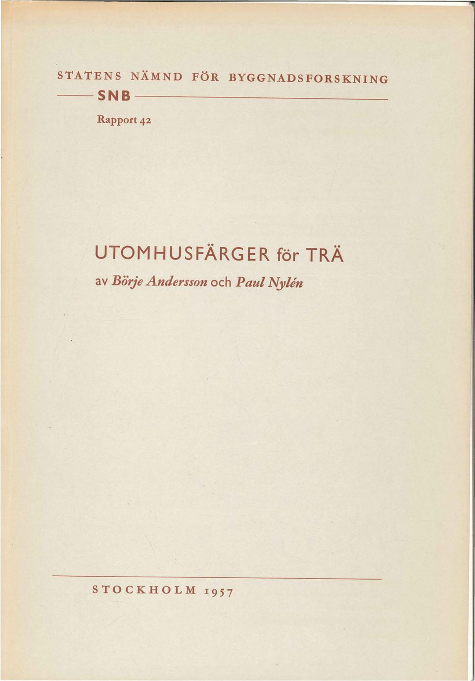 Rapport42 UTOMHUSFÄRGER för