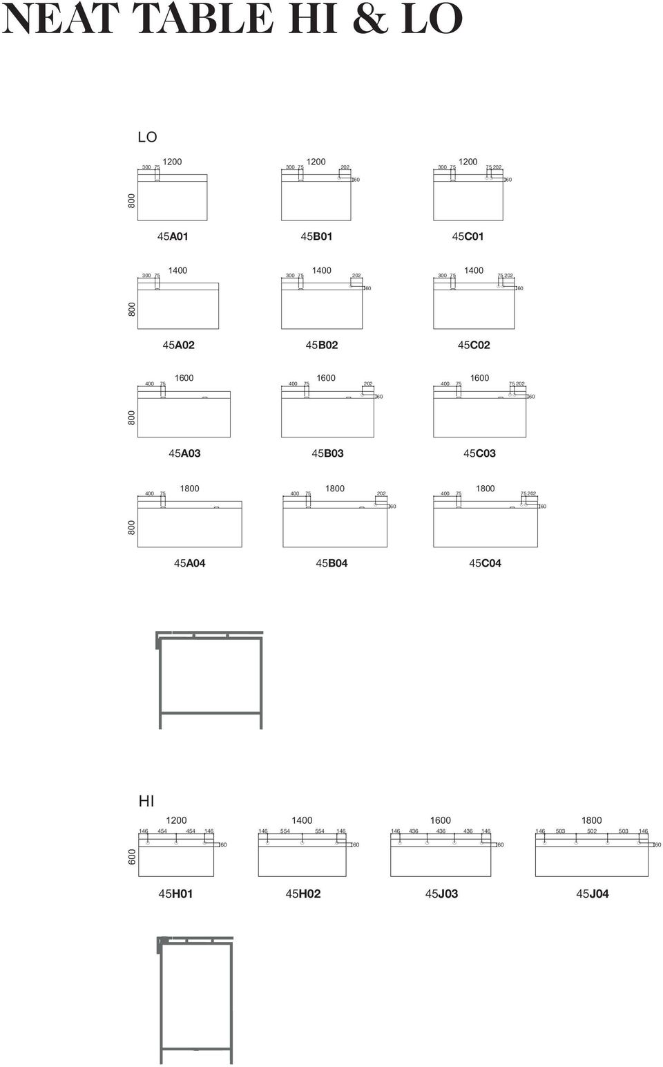 45C02 75 202 60 400 75 1 400 75 1 1 45A04 45B04 60 45C04 202 400 75 75 202 60 HI 45A03 45B03 45C03 1200 1400 1 1 146 454 454 146 146 554 554 146 146 436 436 436 146 146 503 502 503 146 400 75 60 400