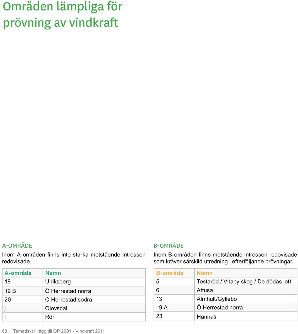 motstående intressen redovisade som kräver särskild utredning i efterföljande prövningar.