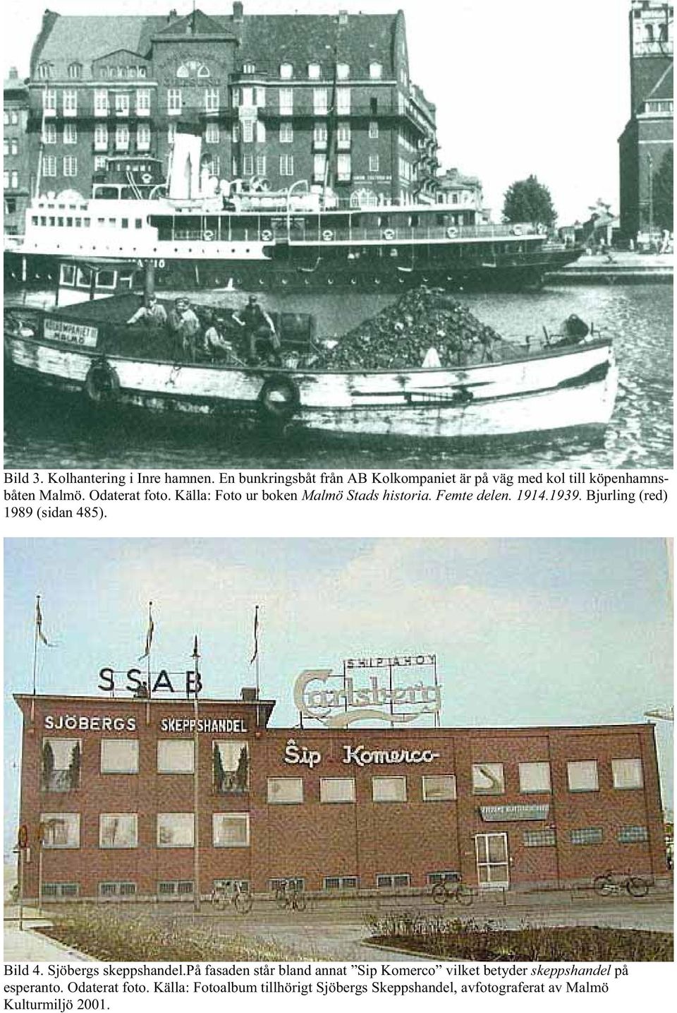 Källa: Foto ur boken Malmö Stads historia. Femte delen. 1914.1939. Bjurling (red) 1989 (sidan 485). Bild 4.