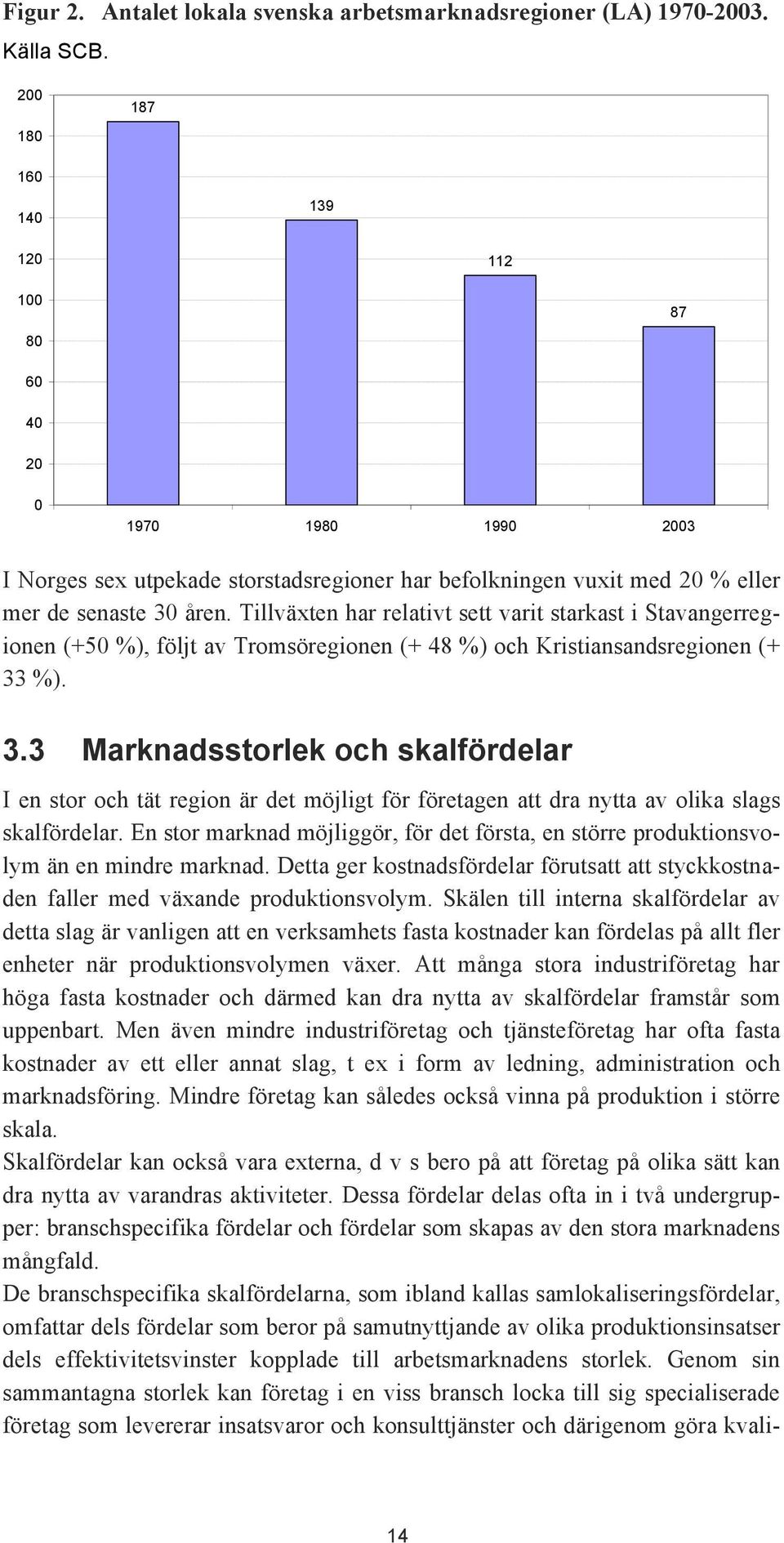Tillväxten har relativt sett varit starkast i Stavangerregionen (+50 %), följt av Tromsöregionen (+ 48 %) och Kristiansandsregionen (+ 33