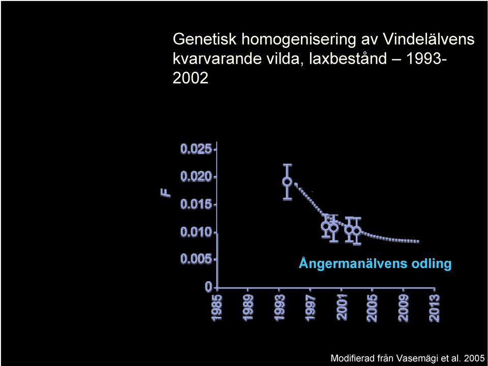 laxbestånd 1993- Vindelälven 2002