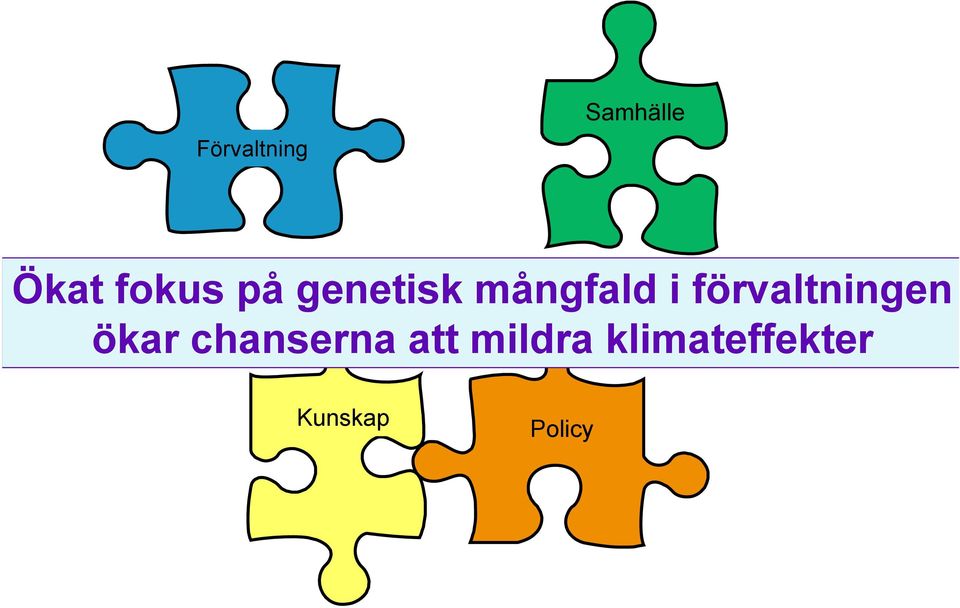 förvaltningen ökar chanserna