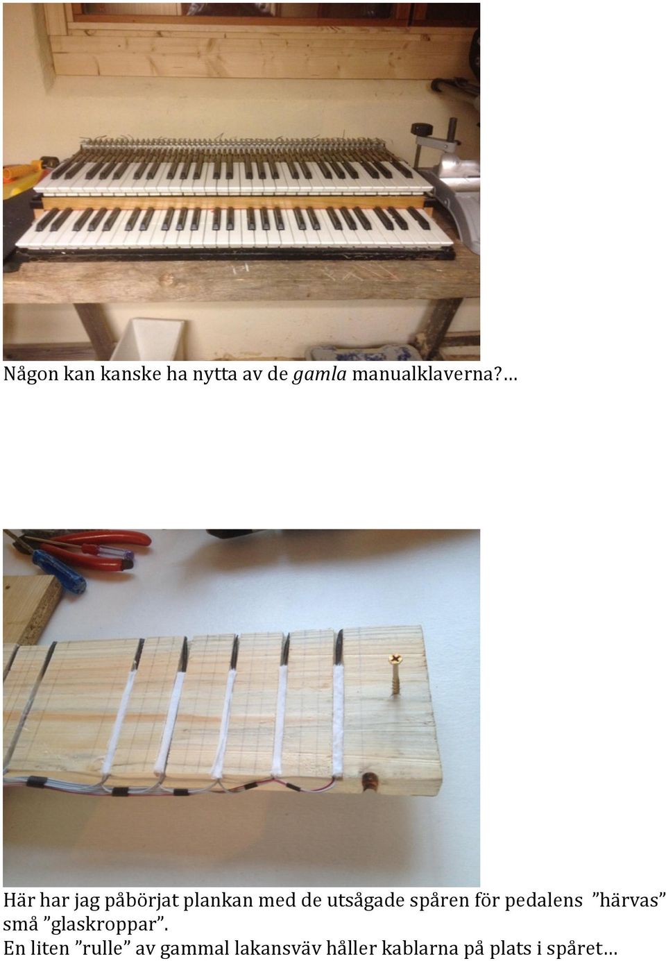 för pedalens härvas små glaskroppar.