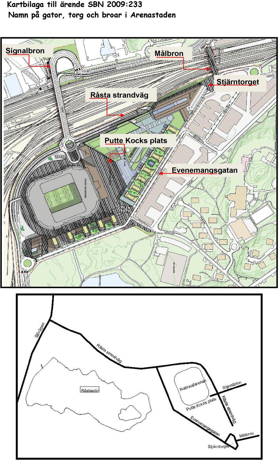 Signalbron Målbron Stjärntorget Råsta