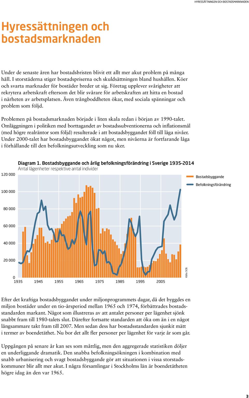 Företag upplever svårigheter att rekrytera arbetskraft eftersom det blir svårare för arbetskraften att hitta en bostad i närheten av arbetsplatsen.