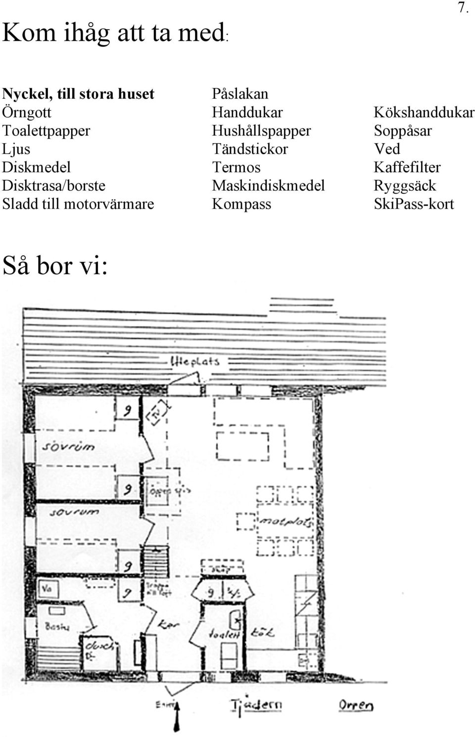 Toalettpapper Hushållspapper Soppåsar Ljus Tändstickor Ved Diskmedel