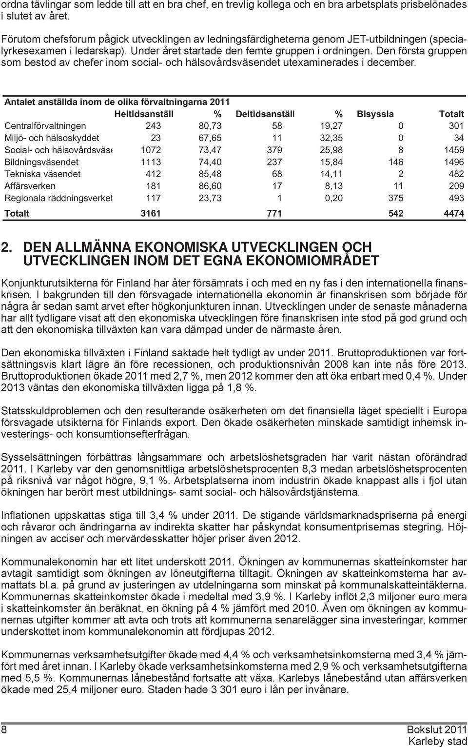 Den första gruppen som bestod av chefer inom social- och hälsovårdsväsendet utexaminerades i december.