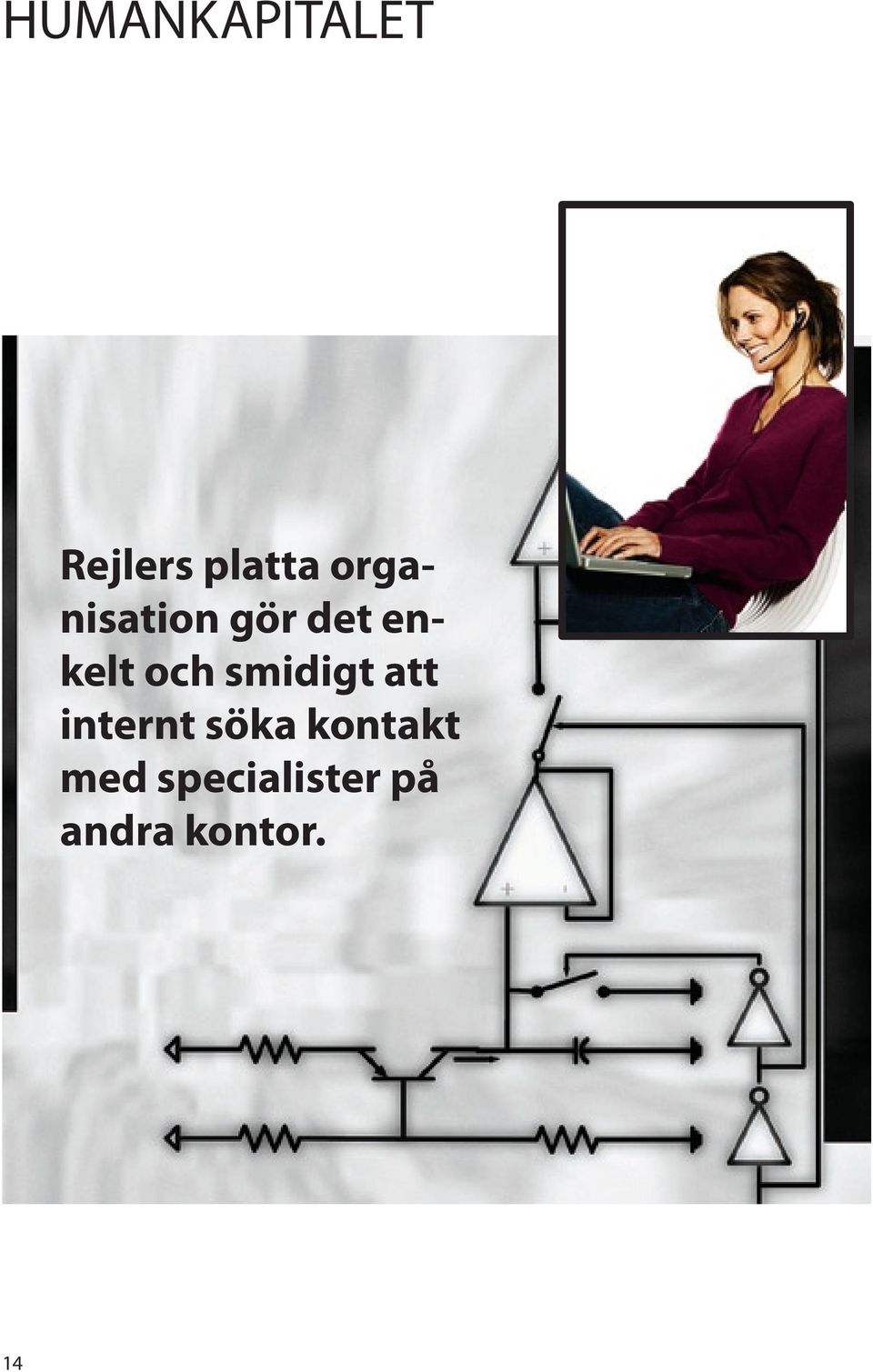 smidigt att internt söka kontakt