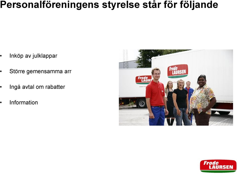 julklappar Större gemensamma