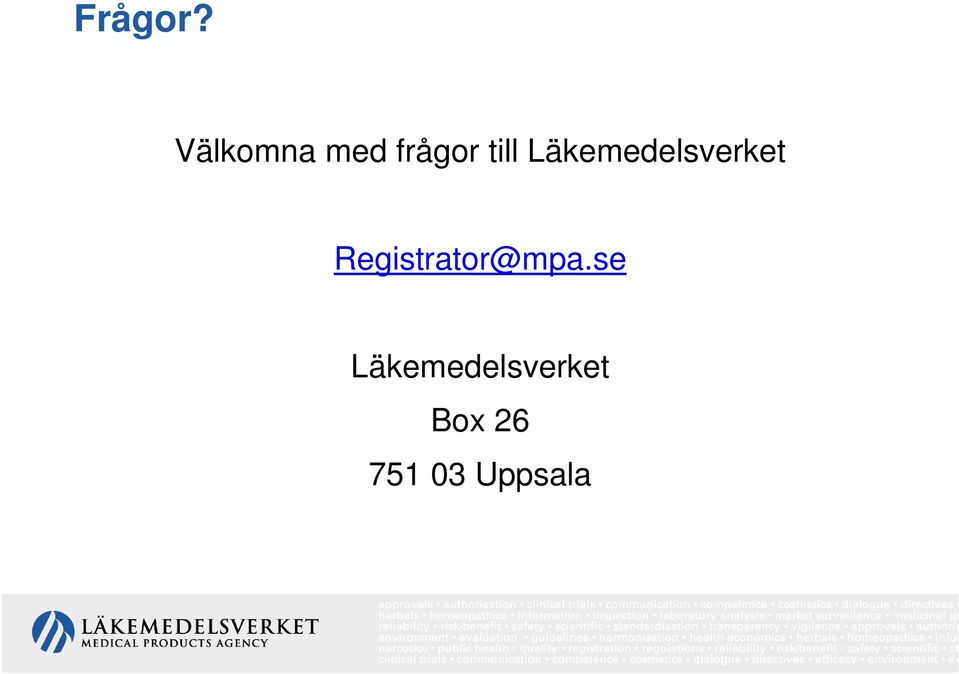 Läkemedelsverket