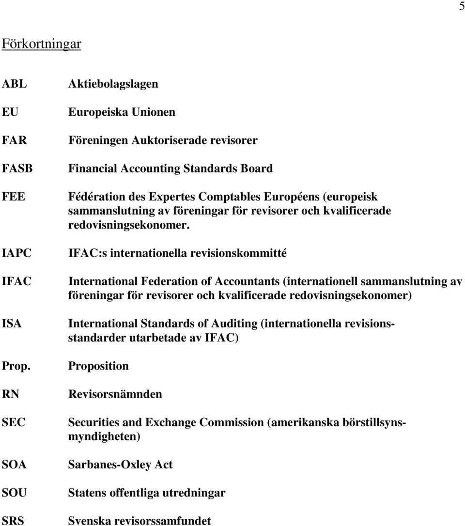 sammanslutning av föreningar för revisorer och kvalificerade redovisningsekonomer.