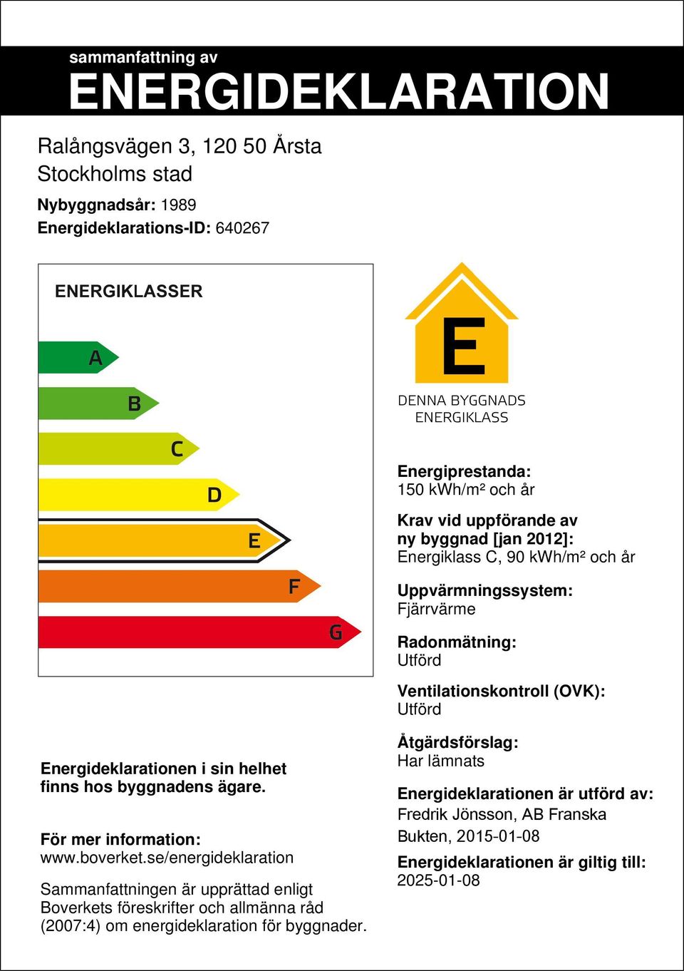 helhet finns hos byggnadens ägare. För mer information: www.boverket.