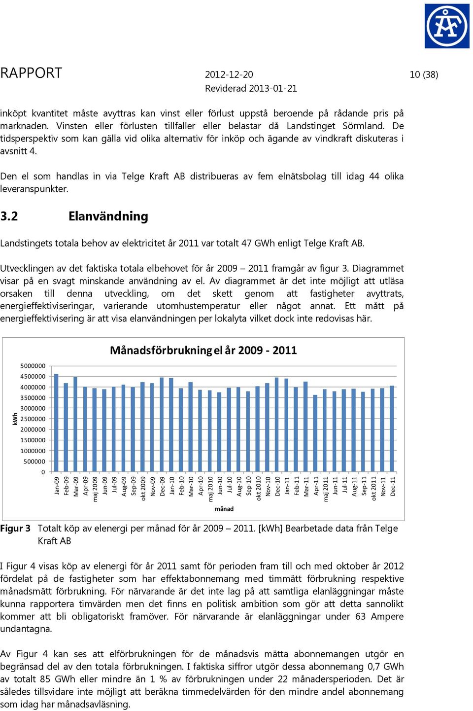 rådande pris på marknaden. Vinsten eller förlusten tillfaller eller belastar då Landstinget Sörmland.