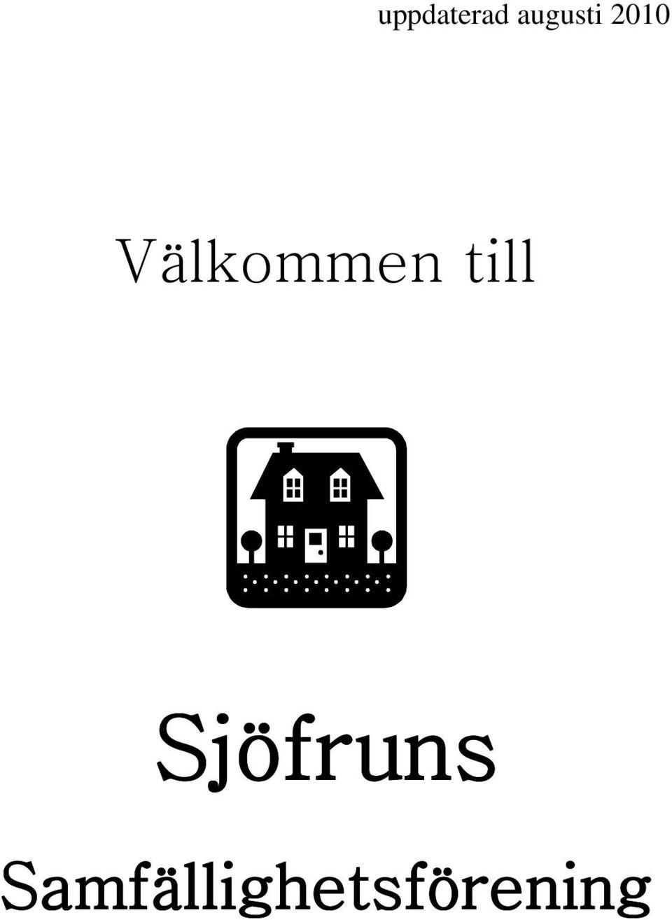 Välkommen till