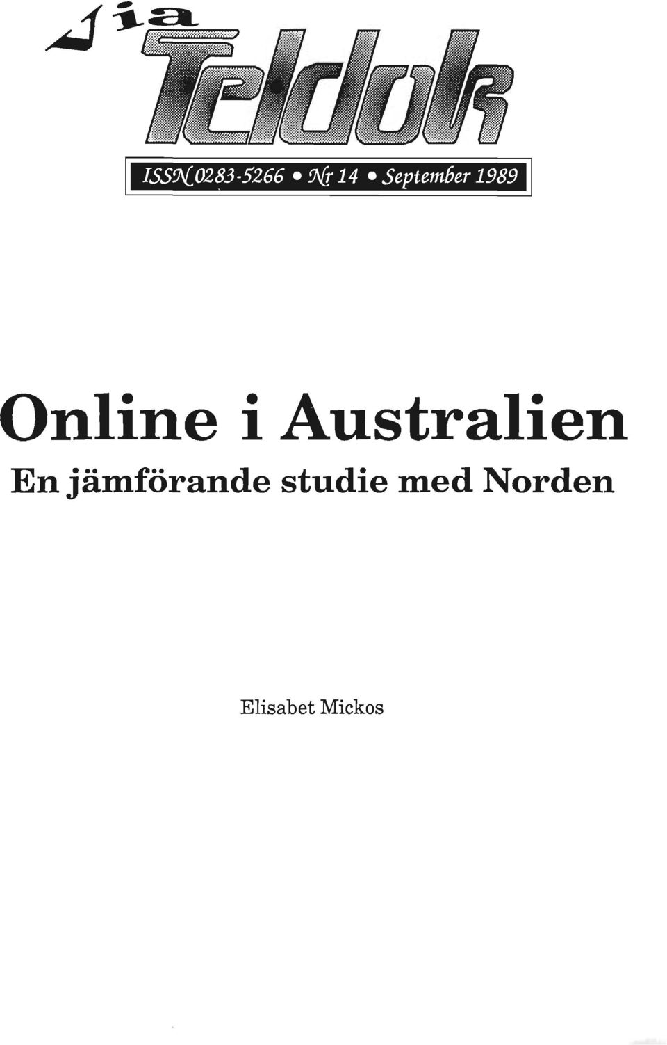 Australien En jämförande