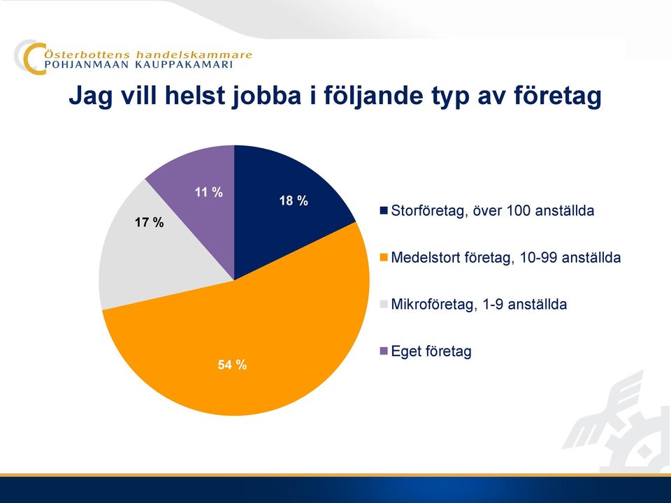 100 anställda Medelstort företag, 10-99