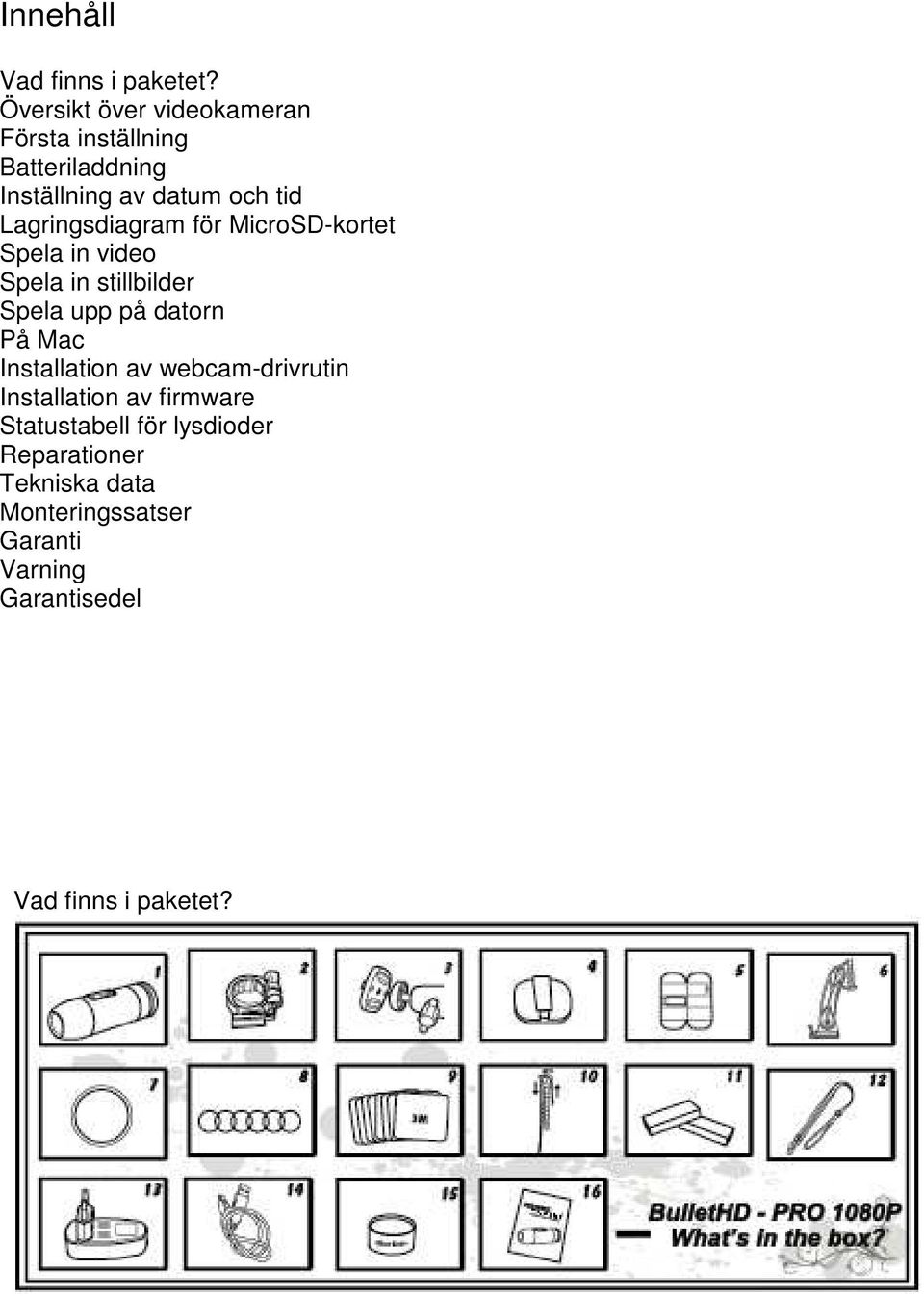 Lagringsdiagram för MicroSD-kortet Spela in video Spela in stillbilder Spela upp på datorn På Mac