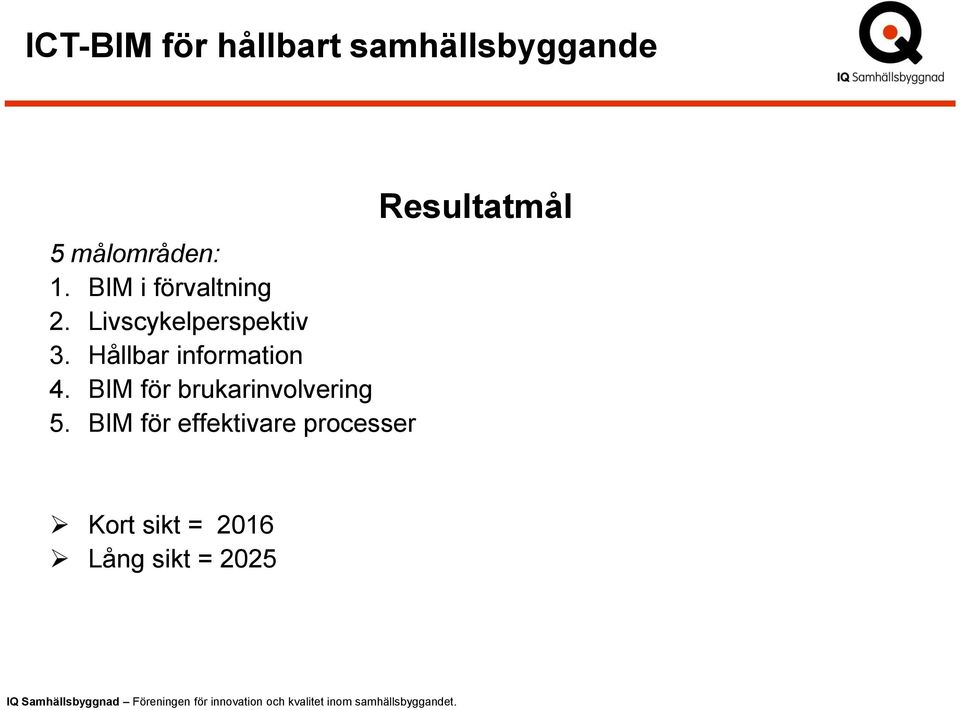 BIM för brukarinvolvering 5.