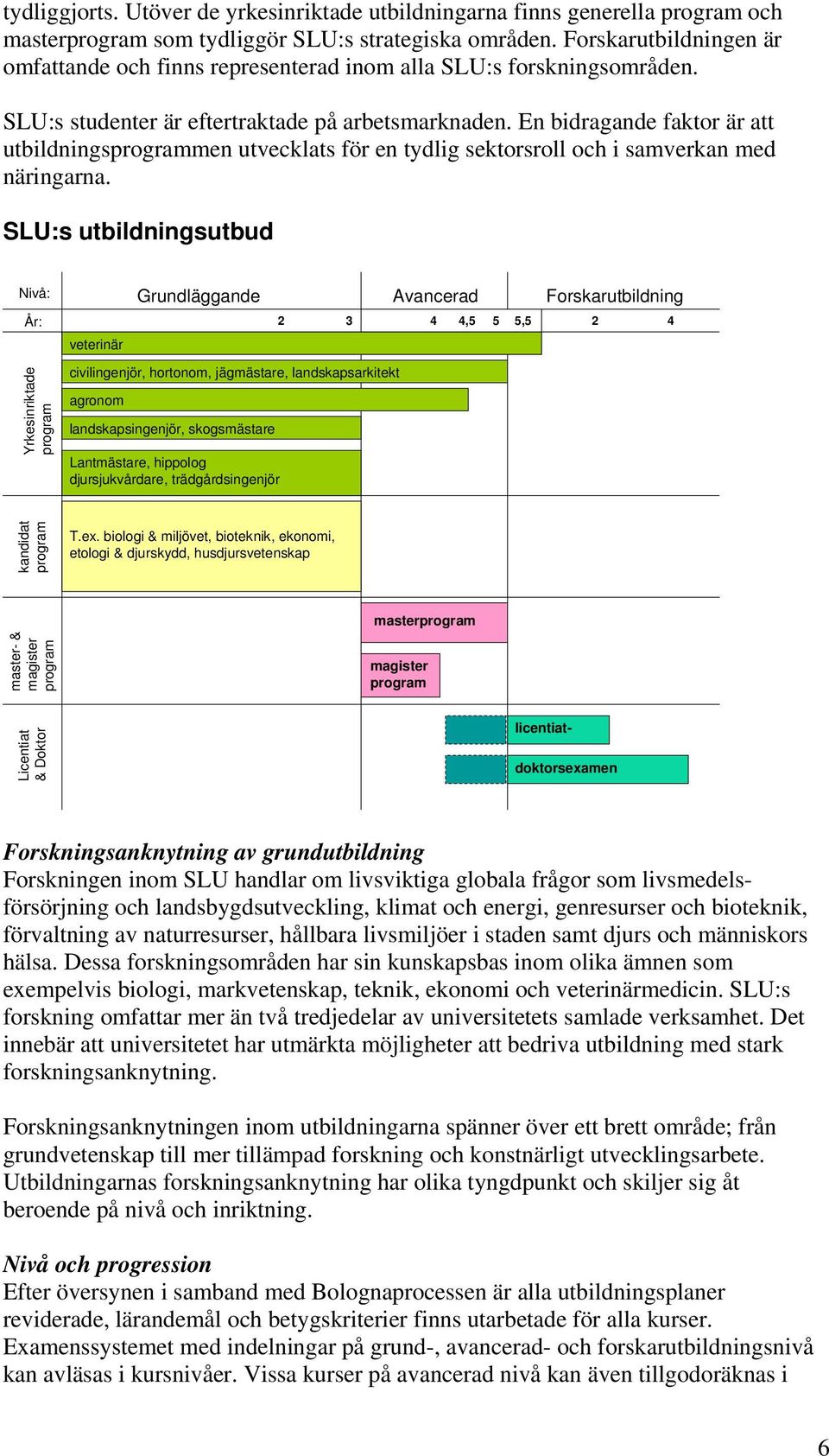 En bidragande faktor är att utbildningsprogrammen utvecklats för en tydlig sektorsroll och i samverkan med näringarna.