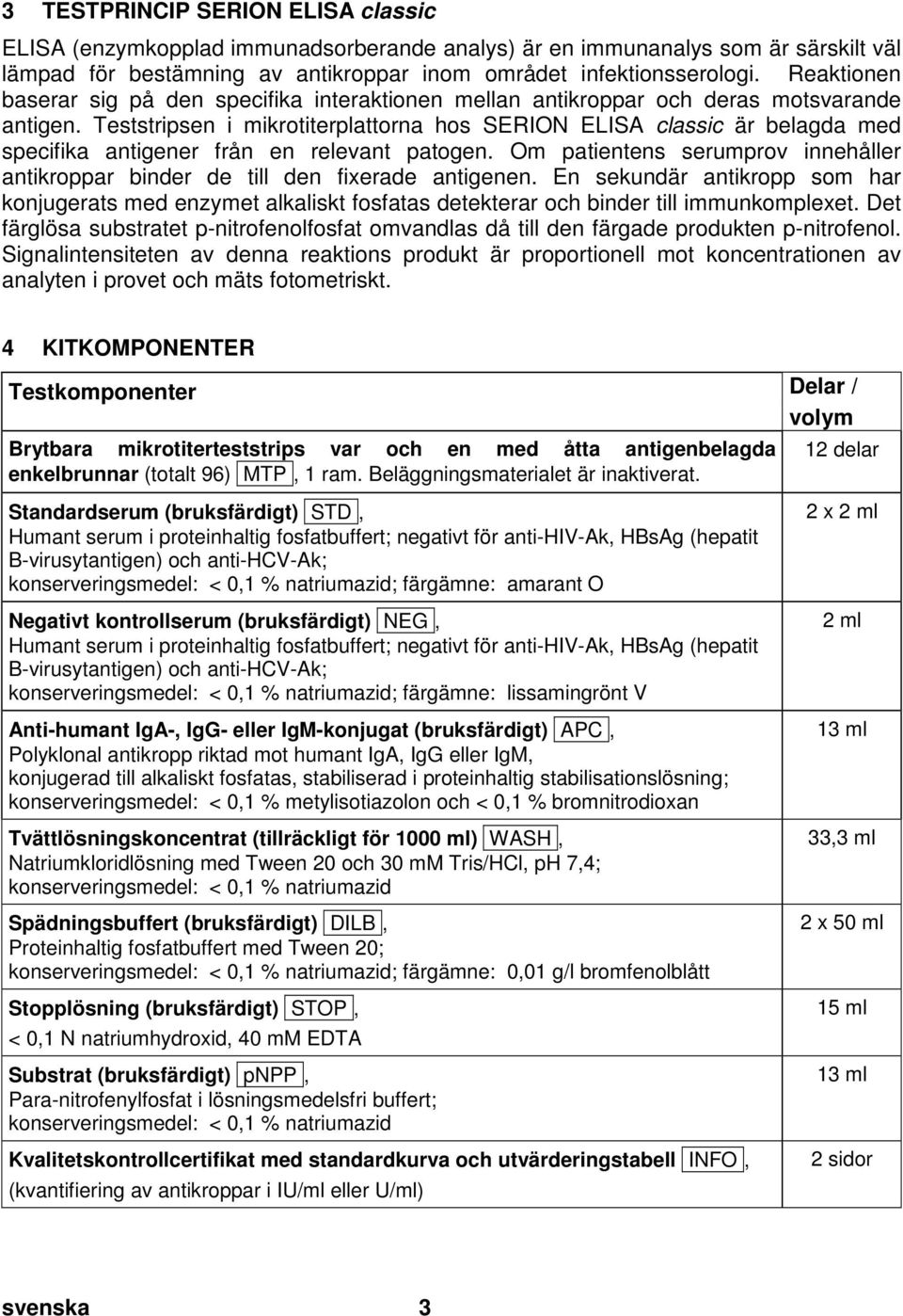 Teststripsen i mikrotiterplattorna hos SERION ELISA classic är belagda med specifika antigener från en relevant patogen.