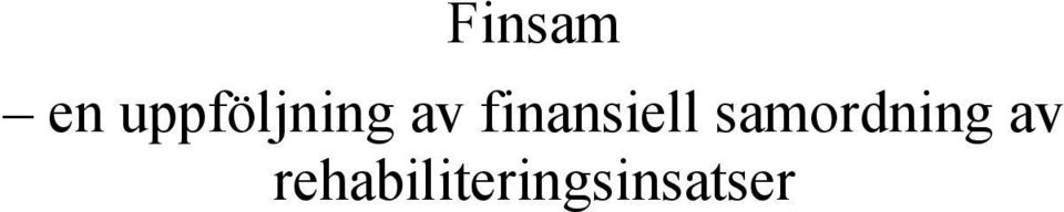 finansiell